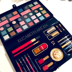 🌷RARE 57 Piece NWT Vintage Elizabeth Arden Cosmetics Kit Set Bundle Lot Eye Lip